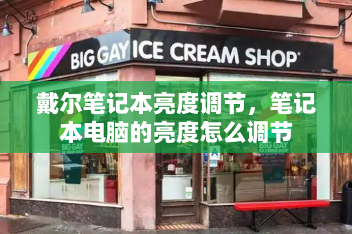 戴尔笔记本亮度调节，笔记本电脑的亮度怎么调节