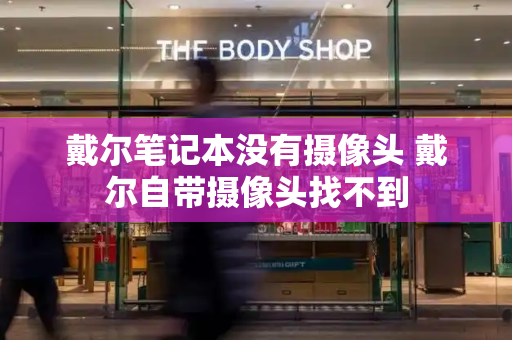 戴尔笔记本没有摄像头 戴尔自带摄像头找不到
