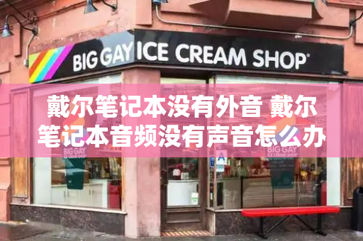 戴尔笔记本没有外音 戴尔笔记本音频没有声音怎么办-第1张图片-星选测评
