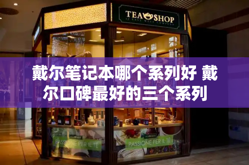 戴尔笔记本哪个系列好 戴尔口碑最好的三个系列