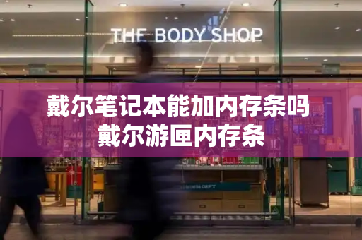 戴尔笔记本能加内存条吗 戴尔游匣内存条-第1张图片-星选测评