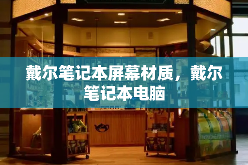 戴尔笔记本屏幕材质，戴尔笔记本电脑