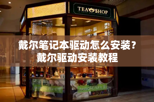 戴尔笔记本驱动怎么安装？戴尔驱动安装教程