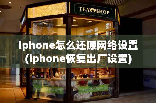 iphone怎么还原网络设置(iphone恢复出厂设置)-第1张图片-星选测评