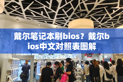 戴尔笔记本刷bios？戴尔bios中文对照表图解