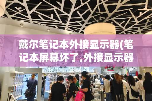 戴尔笔记本外接显示器(笔记本屏幕坏了,外接显示器)