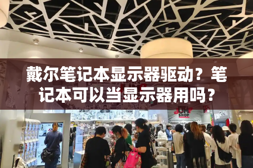 戴尔笔记本显示器驱动？笔记本可以当显示器用吗？