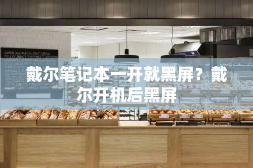 戴尔笔记本一开就黑屏？戴尔开机后黑屏-第1张图片-星选测评