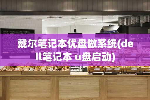 戴尔笔记本优盘做系统(dell笔记本 u盘启动)