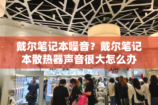 戴尔笔记本噪音？戴尔笔记本散热器声音很大怎么办-第1张图片-星选测评