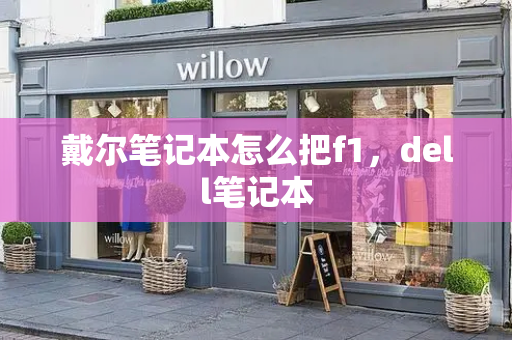 戴尔笔记本怎么把f1，dell笔记本-第1张图片-星选测评