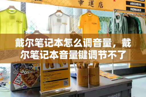 戴尔笔记本怎么调音量，戴尔笔记本音量键调节不了