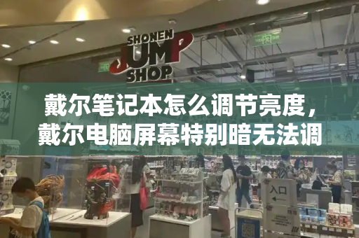 戴尔笔记本怎么调节亮度，戴尔电脑屏幕特别暗无法调节
