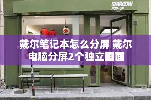 戴尔笔记本怎么分屏 戴尔电脑分屏2个独立画面-第1张图片-星选测评