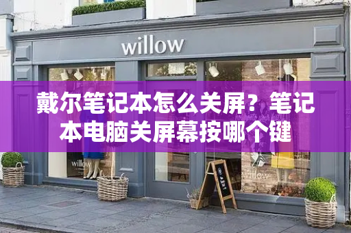 戴尔笔记本怎么关屏？笔记本电脑关屏幕按哪个键-第1张图片-星选测评