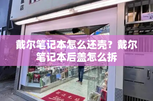 戴尔笔记本怎么还壳？戴尔笔记本后盖怎么拆-第1张图片-星选测评