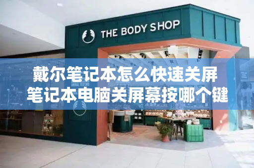 戴尔笔记本怎么快速关屏 笔记本电脑关屏幕按哪个键-第1张图片-星选测评