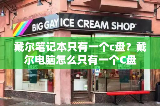 戴尔笔记本只有一个c盘？戴尔电脑怎么只有一个C盘-第1张图片-星选测评