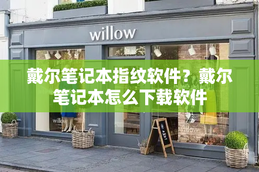 戴尔笔记本指纹软件？戴尔笔记本怎么下载软件