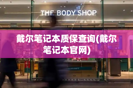 戴尔笔记本质保查询(戴尔笔记本官网)-第1张图片-星选测评