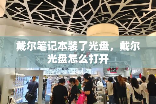 戴尔笔记本装了光盘，戴尔光盘怎么打开-第1张图片-星选测评