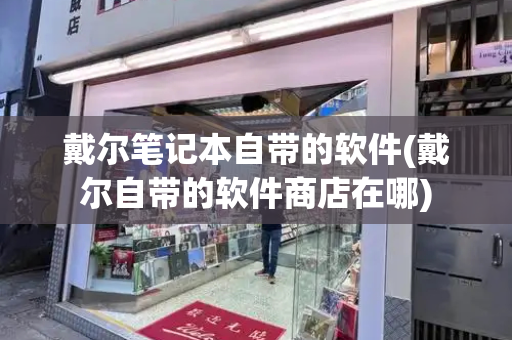 戴尔笔记本自带的软件(戴尔自带的软件商店在哪)