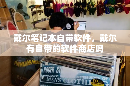 戴尔笔记本自带软件，戴尔有自带的软件商店吗