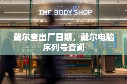 戴尔查出厂日期，戴尔电脑序列号查询
