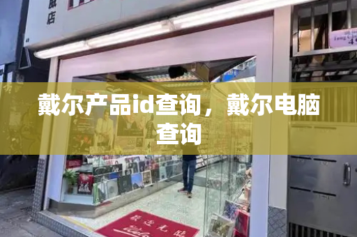 戴尔产品id查询，戴尔电脑查询