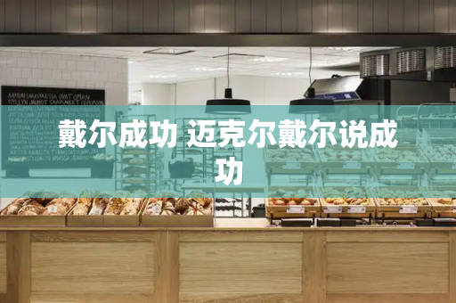 戴尔成功 迈克尔戴尔说成功