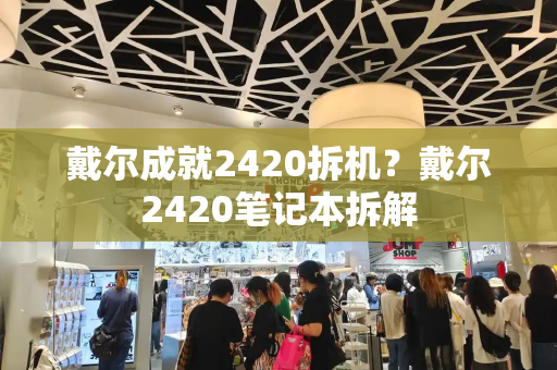 戴尔成就2420拆机？戴尔2420笔记本拆解