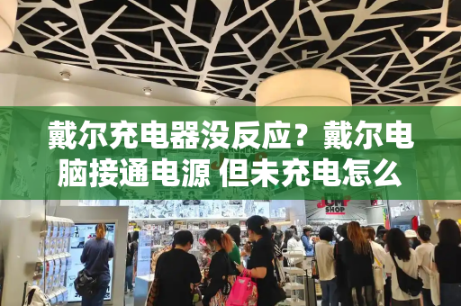 戴尔充电器没反应？戴尔电脑接通电源 但未充电怎么办