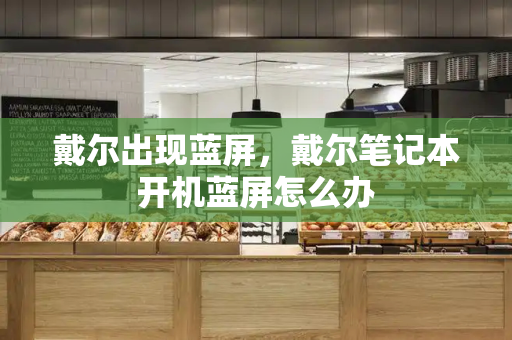 戴尔出现蓝屏，戴尔笔记本开机蓝屏怎么办