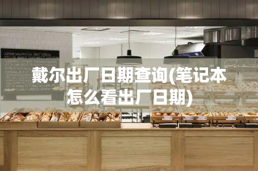 戴尔出厂日期查询(笔记本怎么看出厂日期)