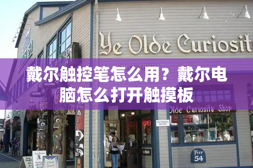 戴尔触控笔怎么用？戴尔电脑怎么打开触摸板