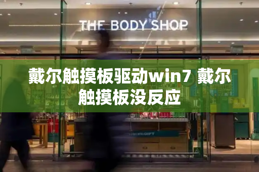 戴尔触摸板驱动win7 戴尔触摸板没反应