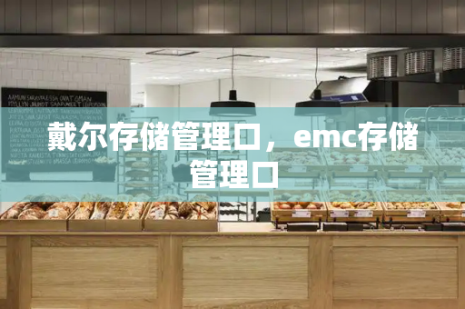 戴尔存储管理口，emc存储管理口