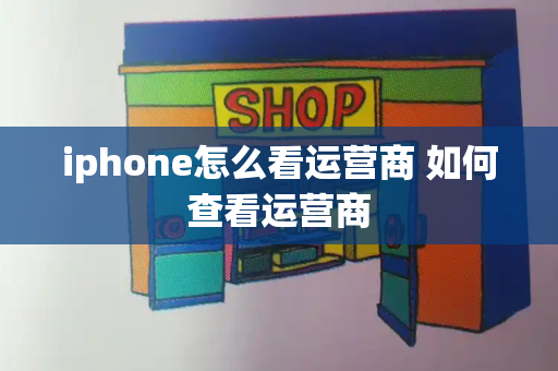 iphone怎么看运营商 如何查看运营商