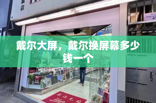 戴尔大屏，戴尔换屏幕多少钱一个-第1张图片-星选测评