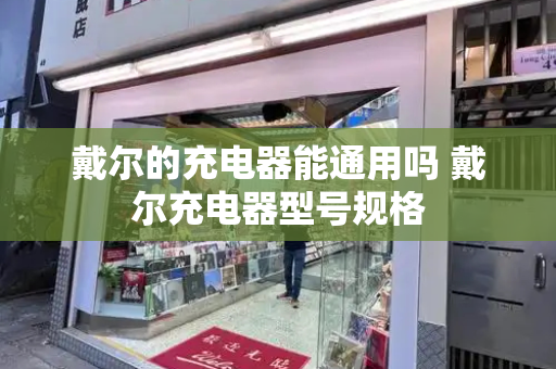 戴尔的充电器能通用吗 戴尔充电器型号规格-第1张图片-星选测评