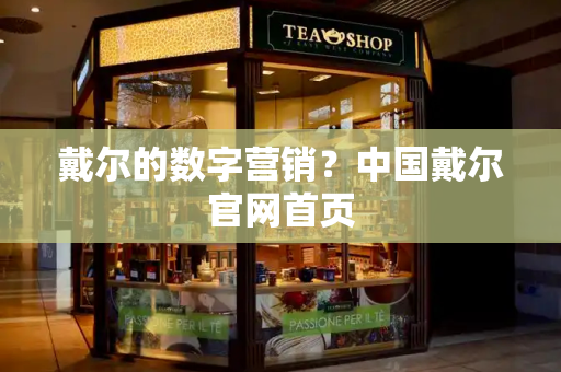 戴尔的数字营销？中国戴尔官网首页