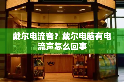 戴尔电流音？戴尔电脑有电流声怎么回事-第1张图片-星选测评