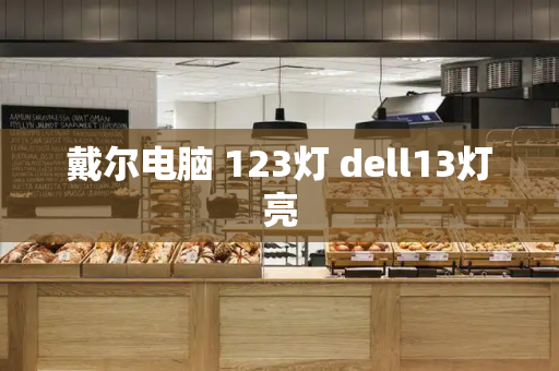 戴尔电脑 123灯 dell13灯亮-第1张图片-星选测评