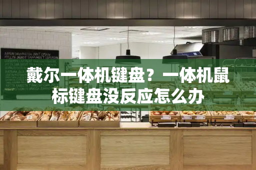 戴尔一体机键盘？一体机鼠标键盘没反应怎么办
