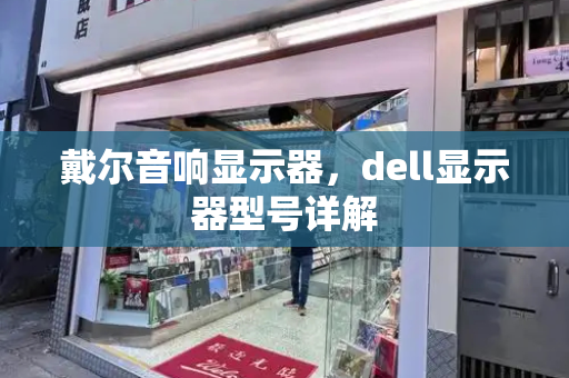 戴尔音响显示器，dell显示器型号详解-第1张图片-星选测评