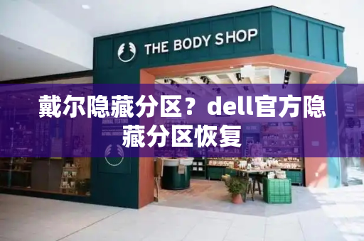 戴尔隐藏分区？dell官方隐藏分区恢复-第1张图片-星选测评