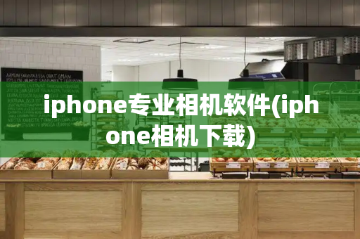 iphone专业相机软件(iphone相机下载)