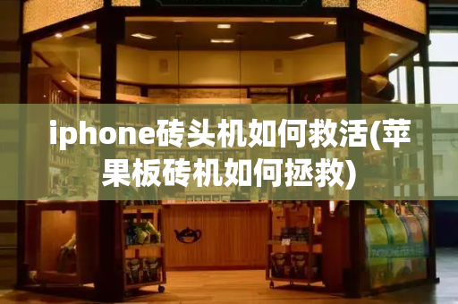 iphone砖头机如何救活(苹果板砖机如何拯救)-第1张图片-星选测评