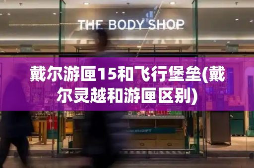 戴尔游匣15和飞行堡垒(戴尔灵越和游匣区别)