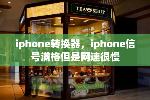 iphone转换器，iphone信号满格但是网速很慢